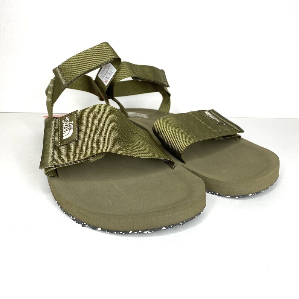 NEW The North Face Skeena Sandals‎ Olive Green Adjustable Straps Men's Size 14 - Picture 5 of 7